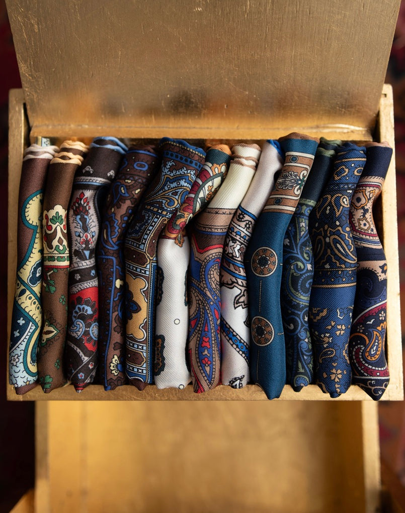 Italian Silk Pocket Squares: The Gift for the Sophisticated Man Who Has It All