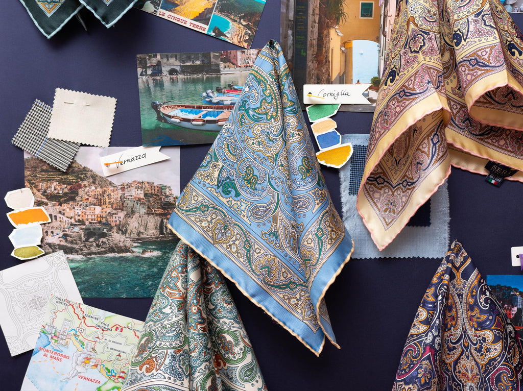 The Art of Crafting Luxury Silk Pocket Squares workshop