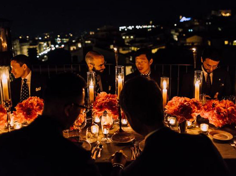 What Happens When the 12 Best Dressed Men in the World Have Dinner?