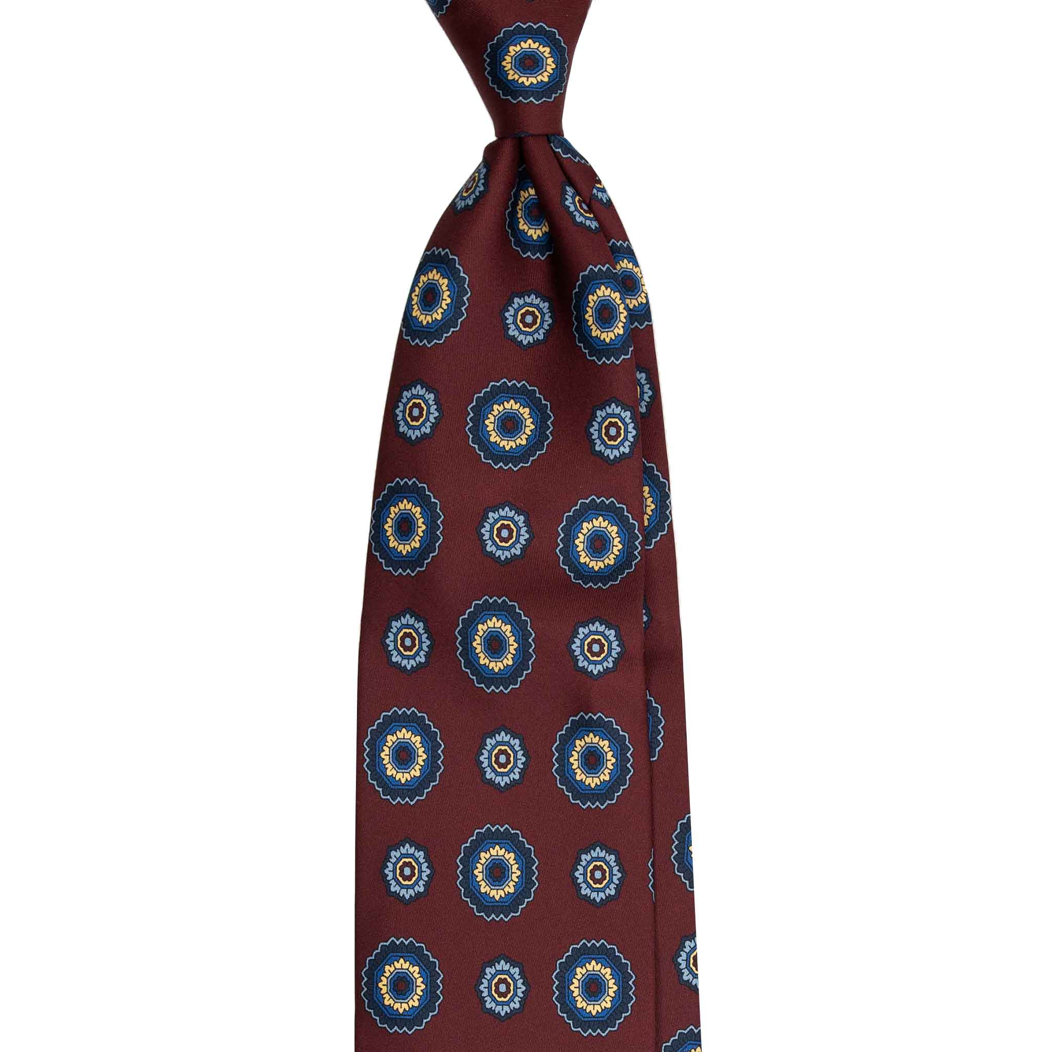 burgundy blue tie