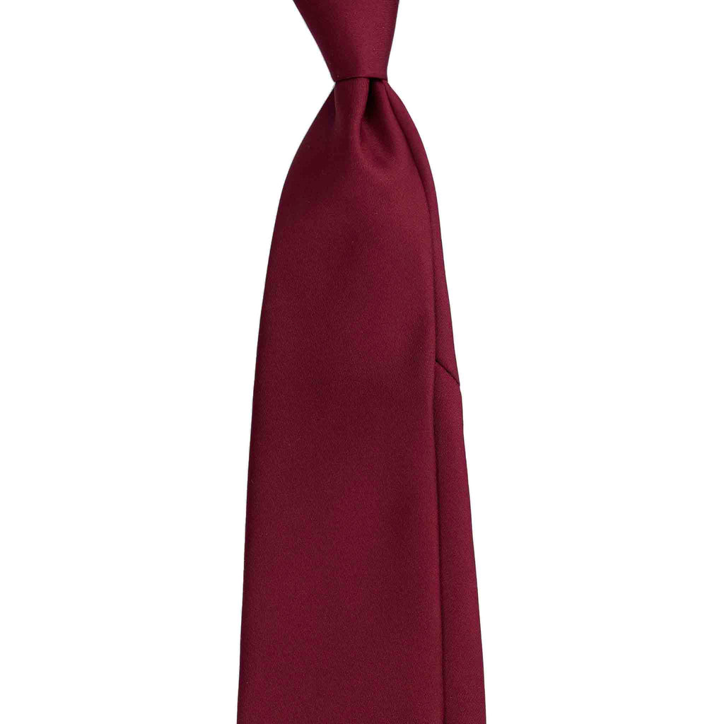 Burgundy Silk Tie Serà Fine Silk