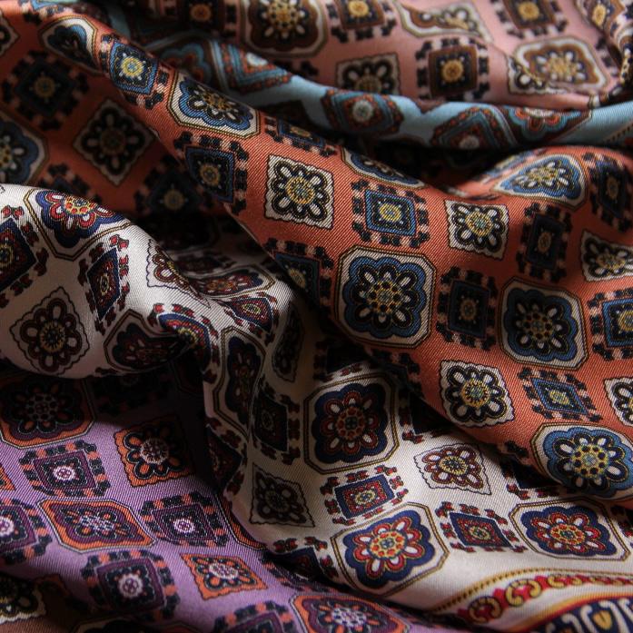 Como Collection Silk Pocket Squares Serà Fine Silk