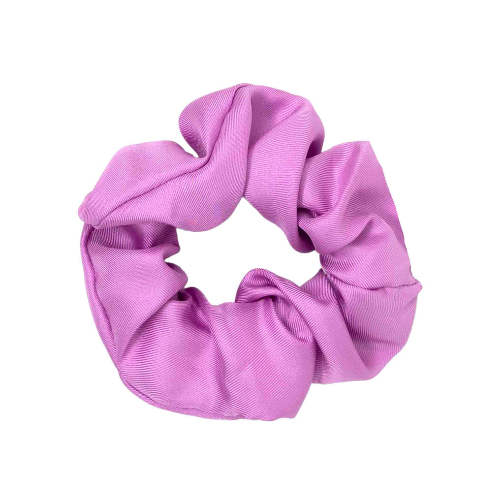 lavender silk scrunchy