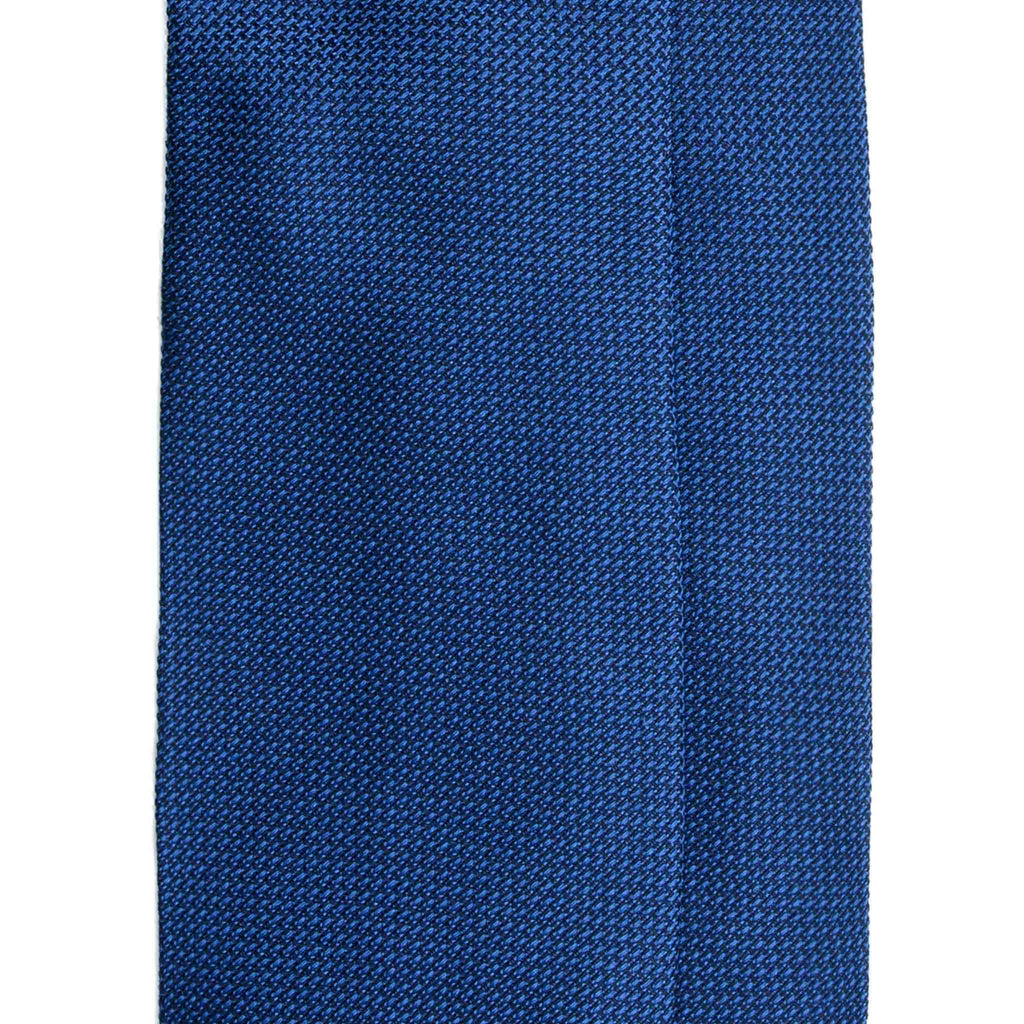 Blue Garza Fine Grenadine Silk Tie Serà Fine Silk