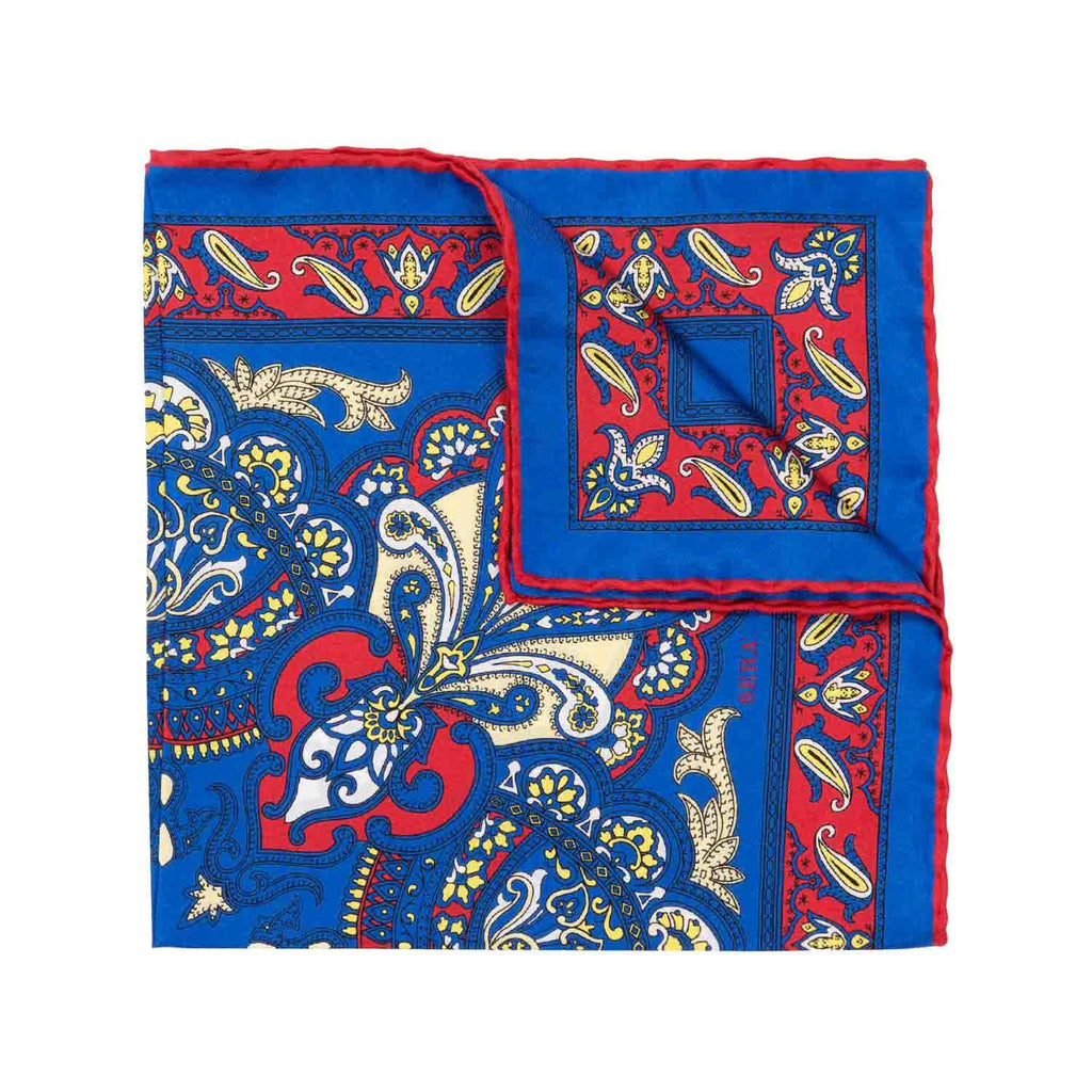 Burano Silk Pocket Square Serà Fine Silk