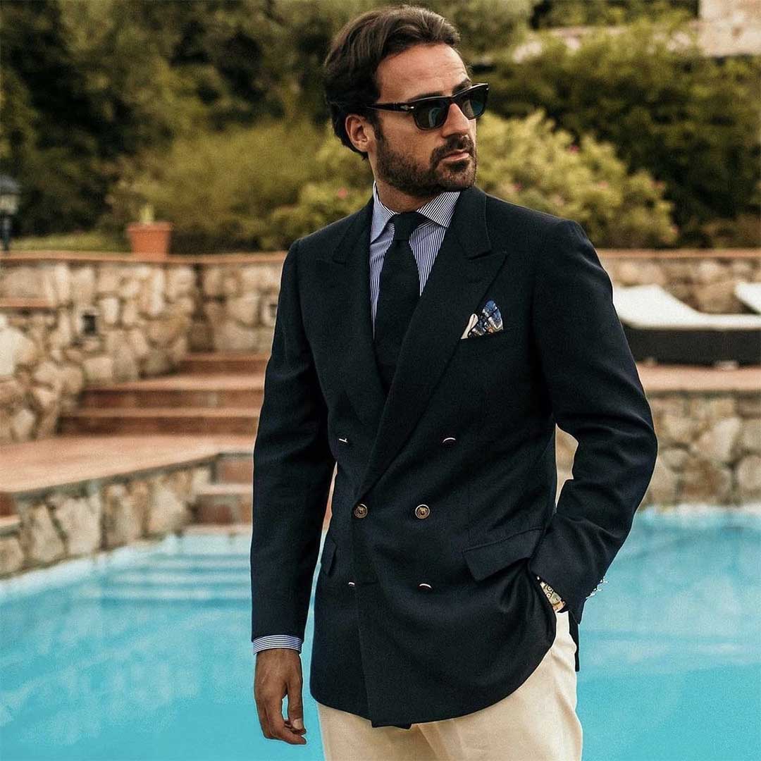 Firenze Silk Pocket Square | Serà Fine Silk