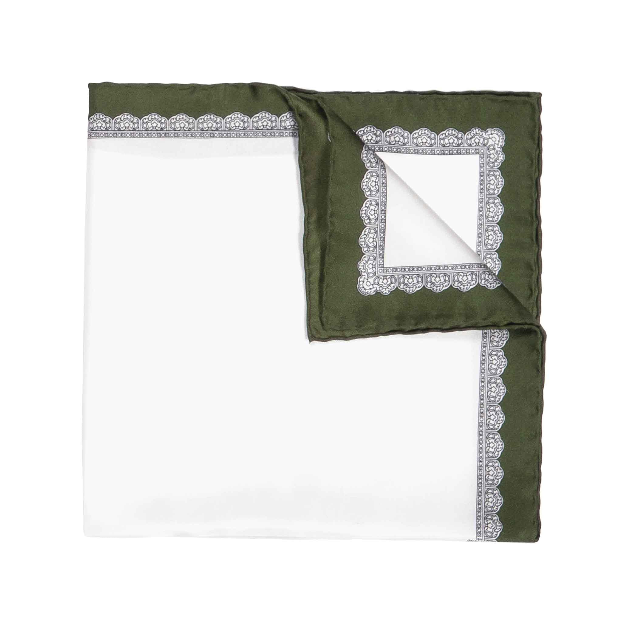 Olive Green Essential Pocket Square