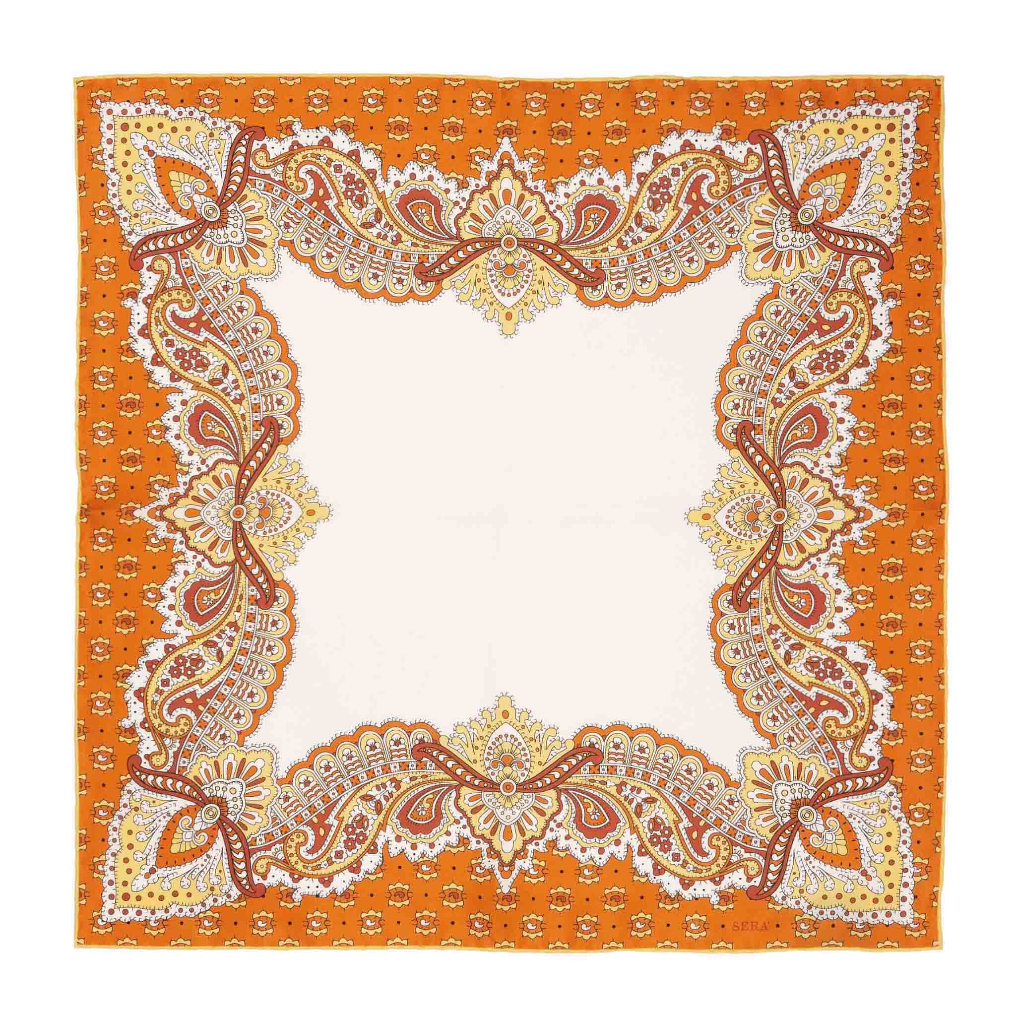 Fiori dArancio Pocket Square