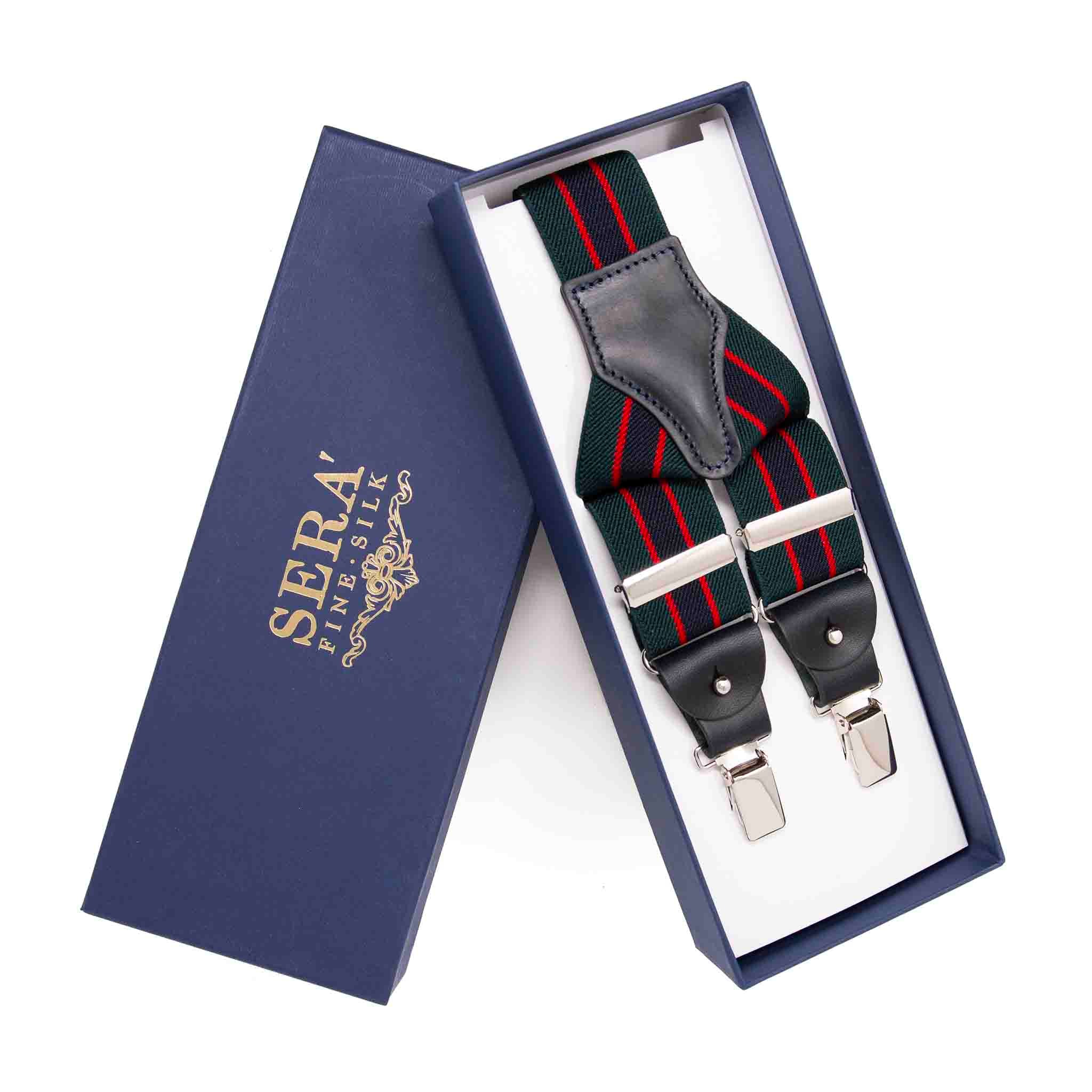 Regimental Elastic Suspenders