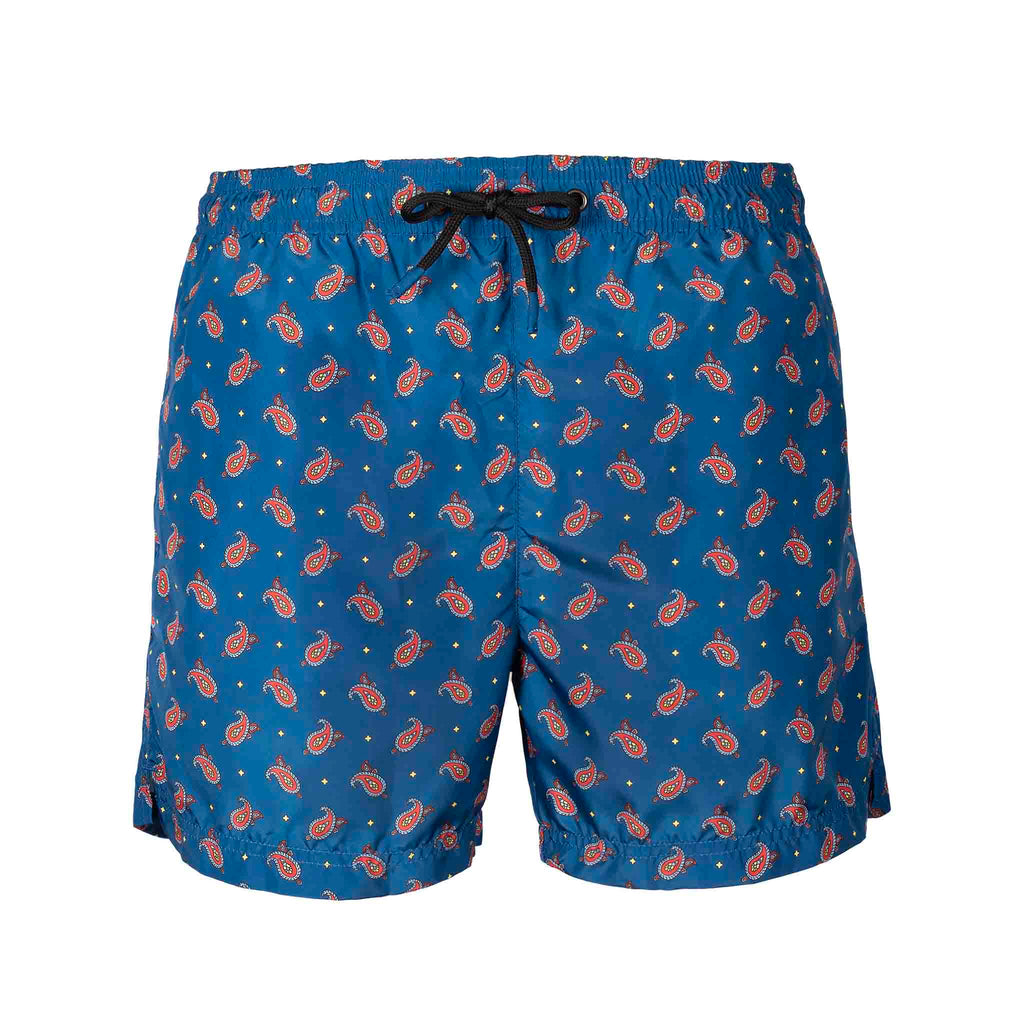 Pantelleria Blue Swimsuit Serà Fine Silk