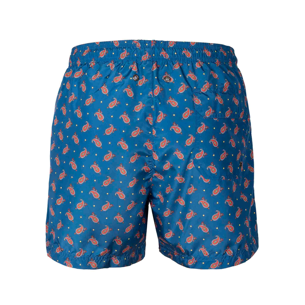 Pantelleria Blue Swimsuit Serà Fine Silk