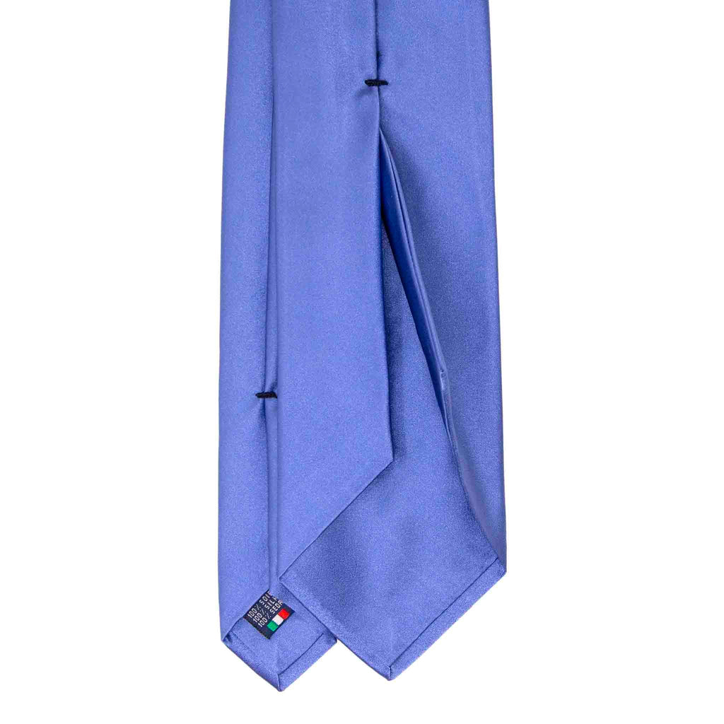 Light Blue Silk Satin Tie Serà Fine Silk