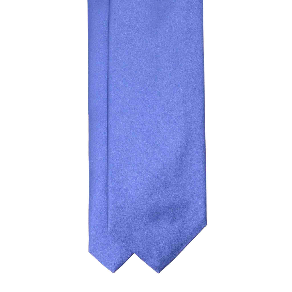Light Blue Silk Satin Tie Serà Fine Silk