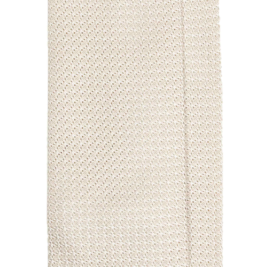 Sand Garza Grossa Grenadine Silk Tie Serà Fine Silk
