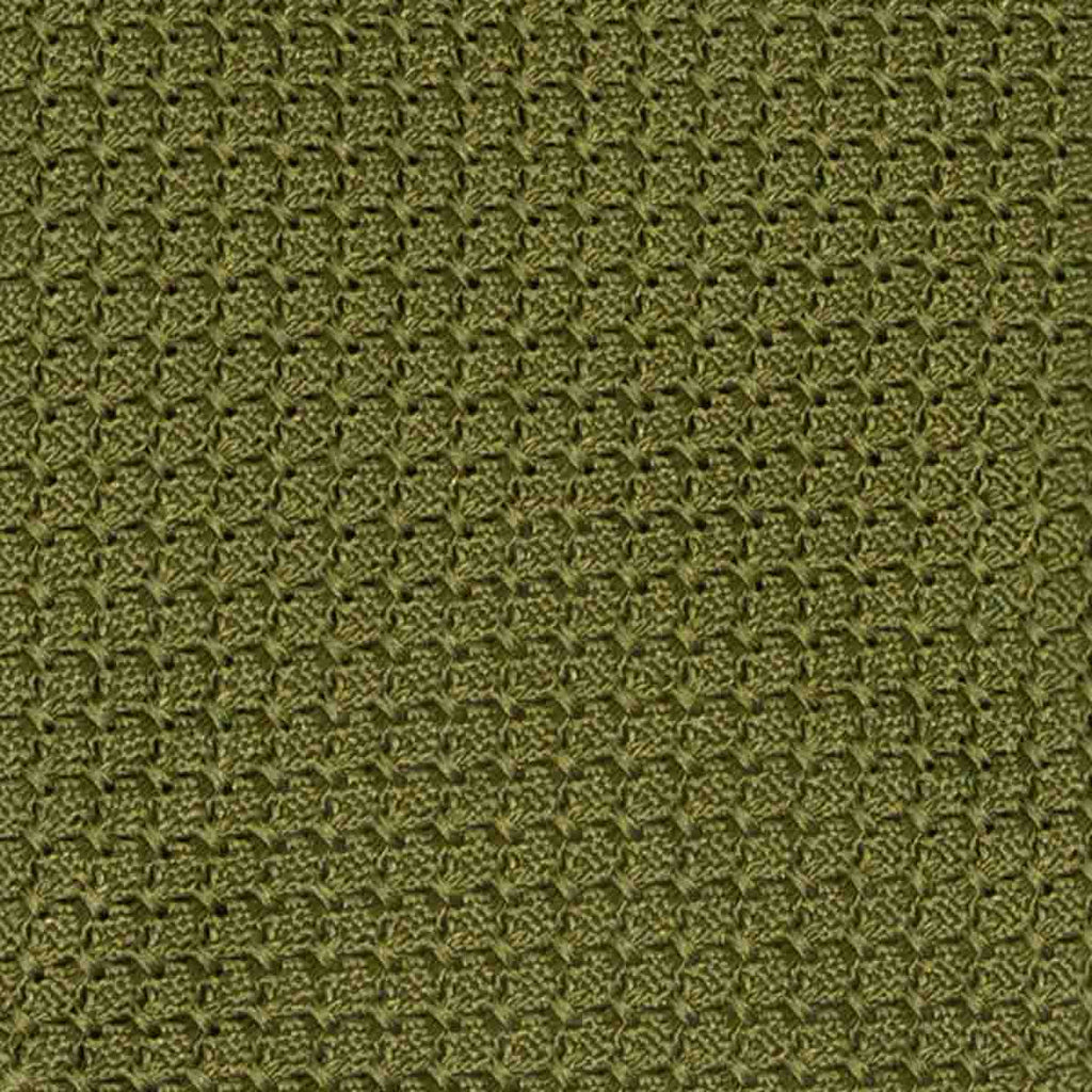 olive green garza grossa grenadine silk tie