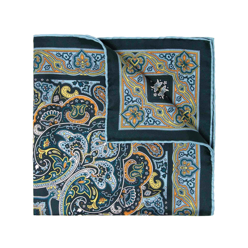 Monterosso Silk Pocket Square Serà Fine Silk