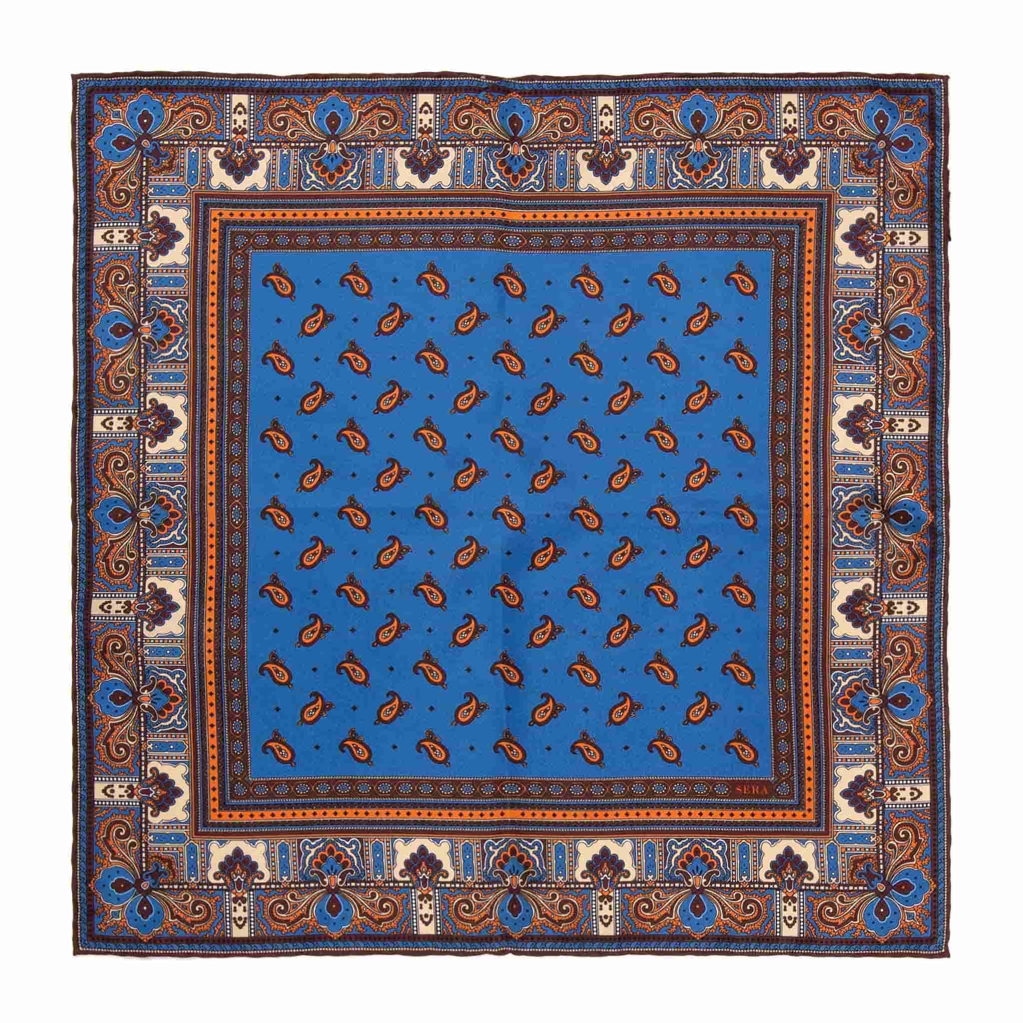 Tobacco Recioto Pocket Square