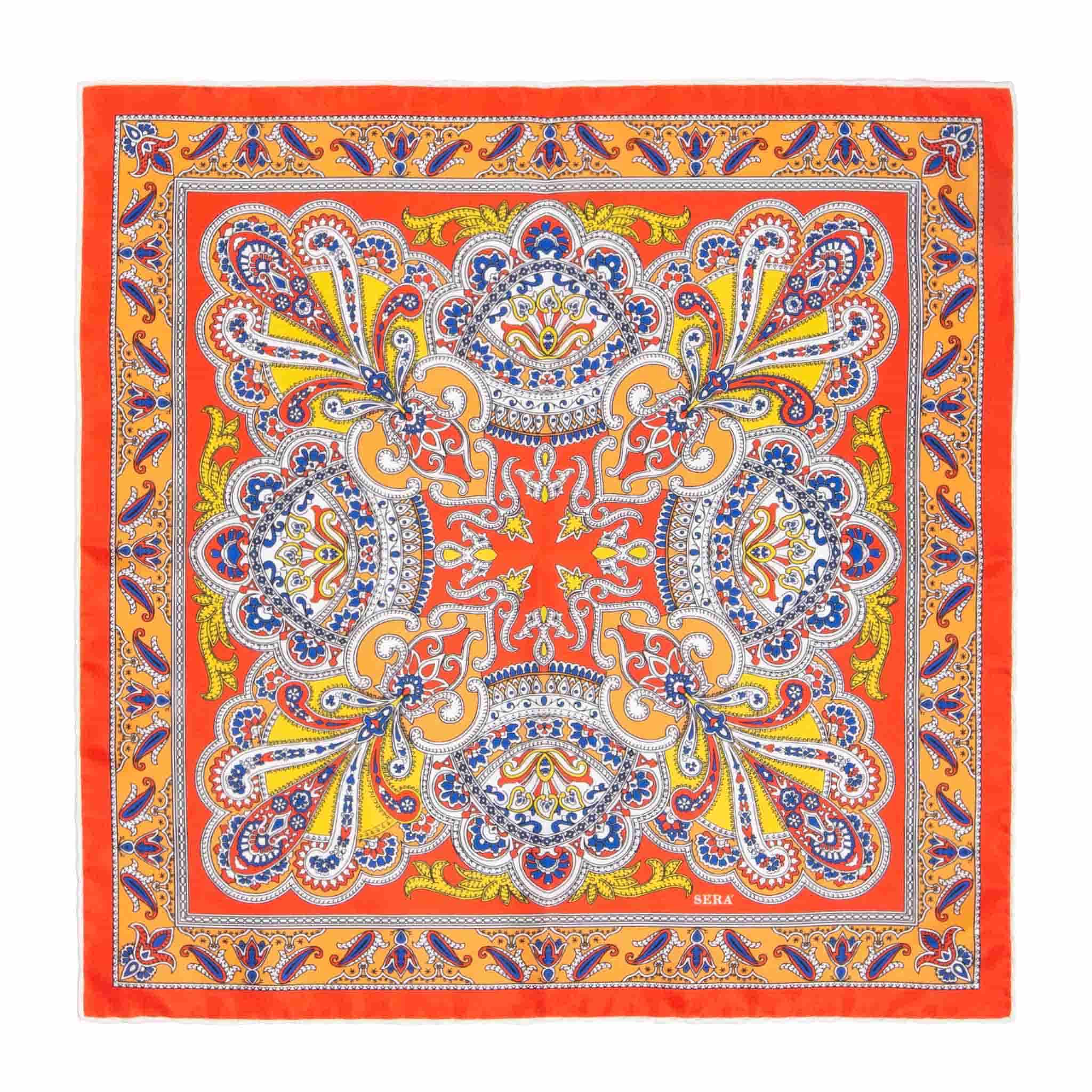 Murano Silk Pocket Square | Serà Fine Silk