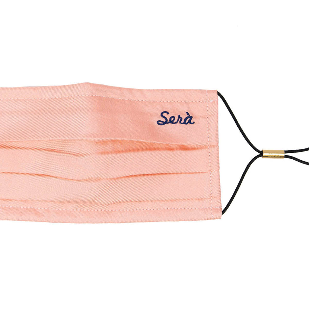 serà fine silk - salmon pink face cover