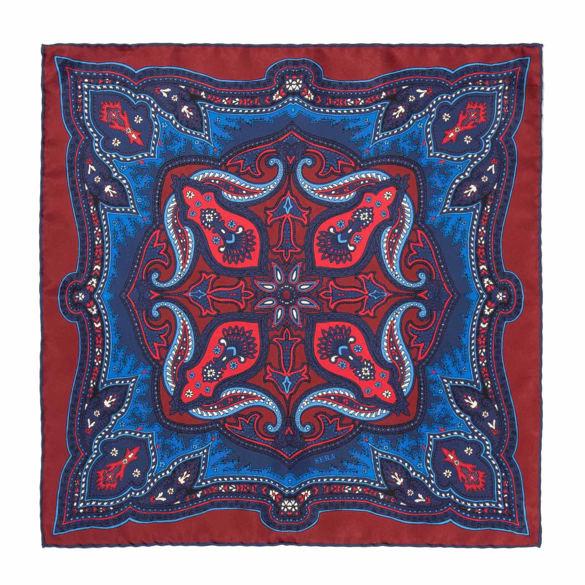 Blackberry Ripasso Pocket Square