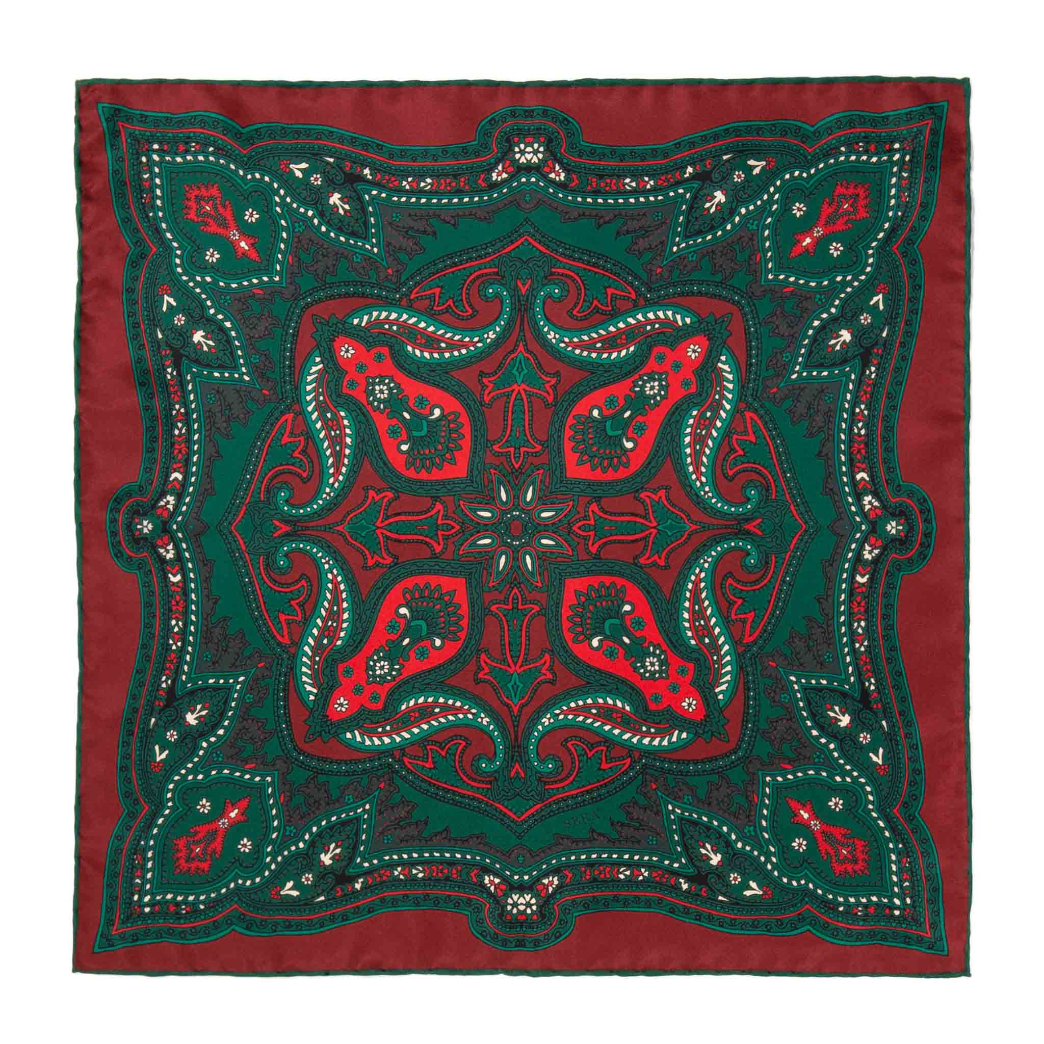Clove Ripasso Pocket Square