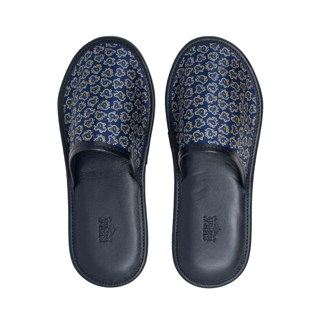 serafinesilk-blue-paisley-silk-leather-slippers